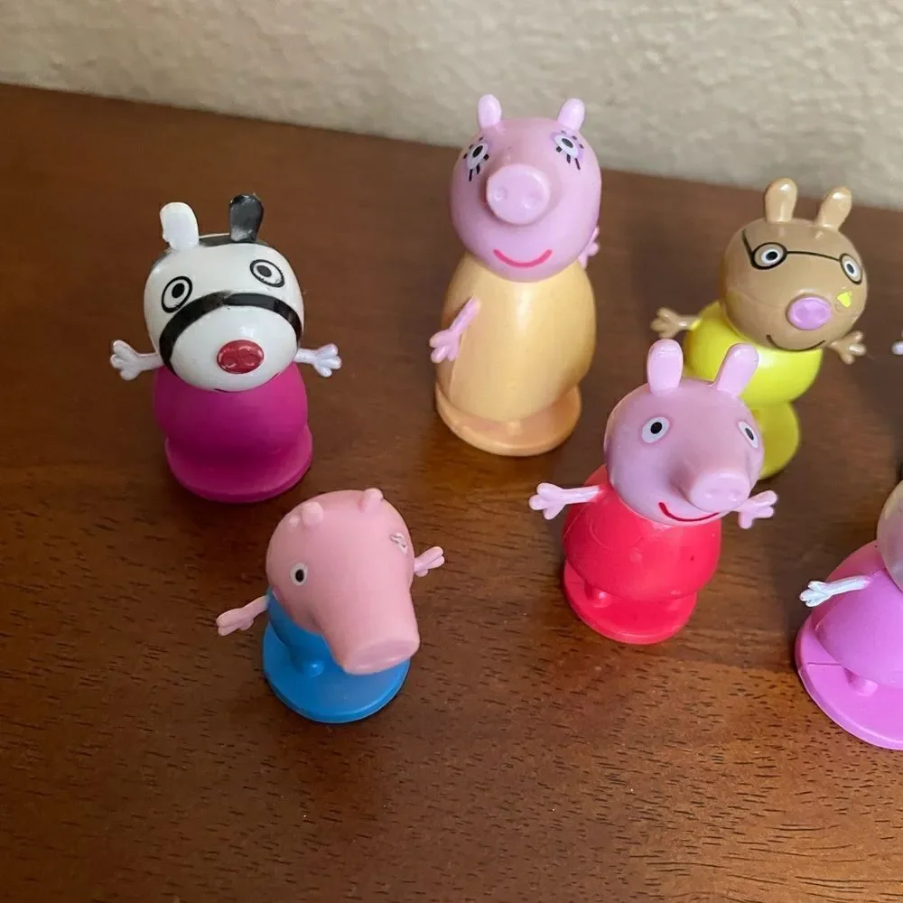 Peppa Pig Vintage 2003 Figures Cake Toppers